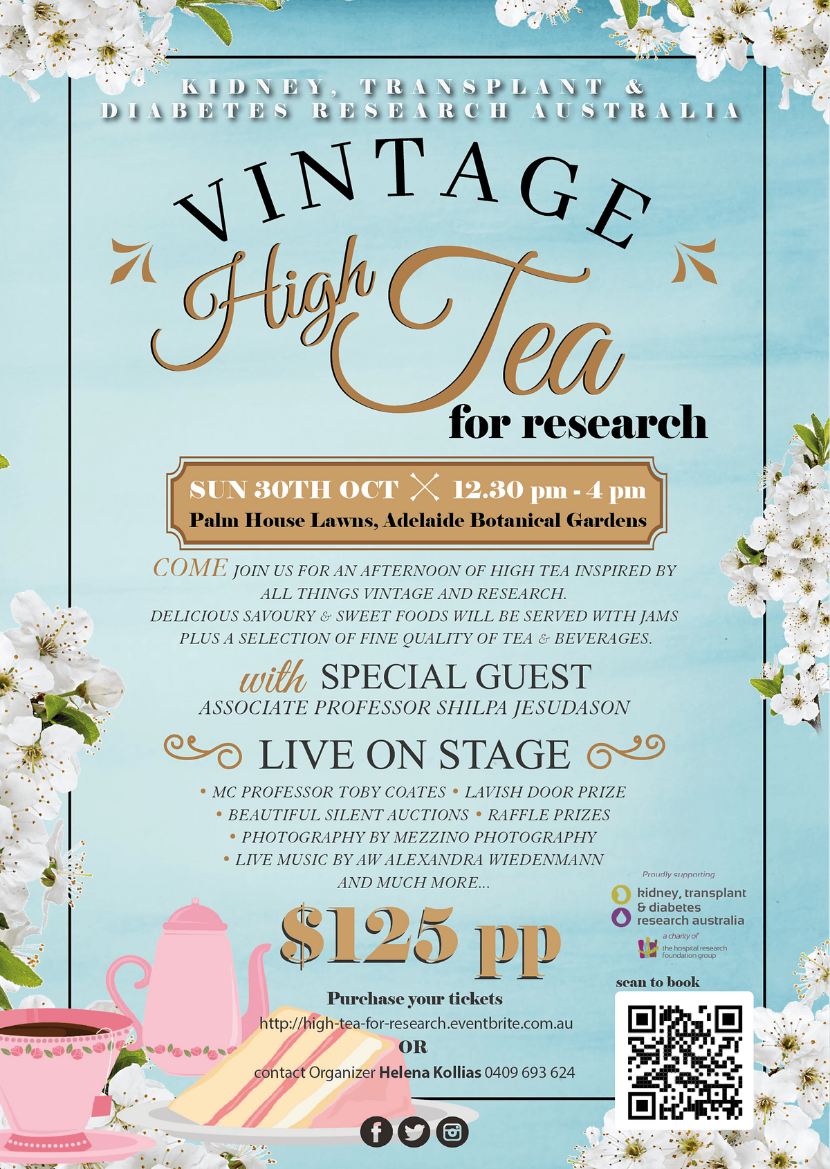 Vintage High Tea for Research