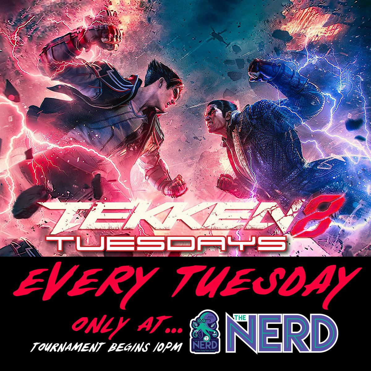 Tekken Tuesdays at The Nerd