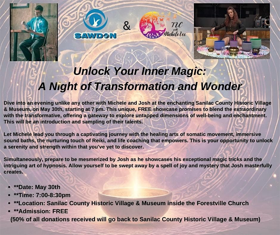 Unlock your Inner Magic: A Night of Transformation and Wonder