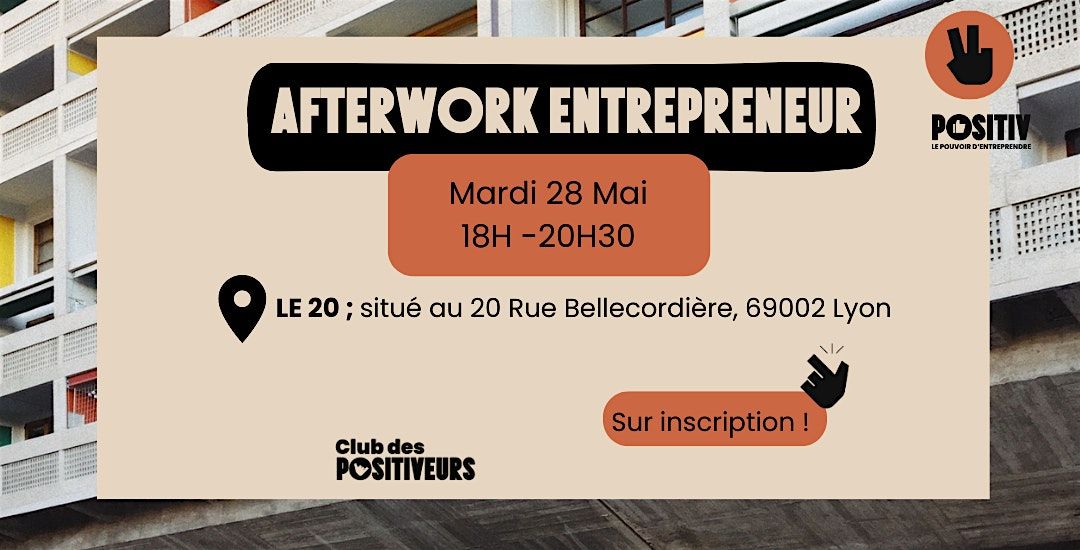 Afterwork - Rencontres entrepreneuriales