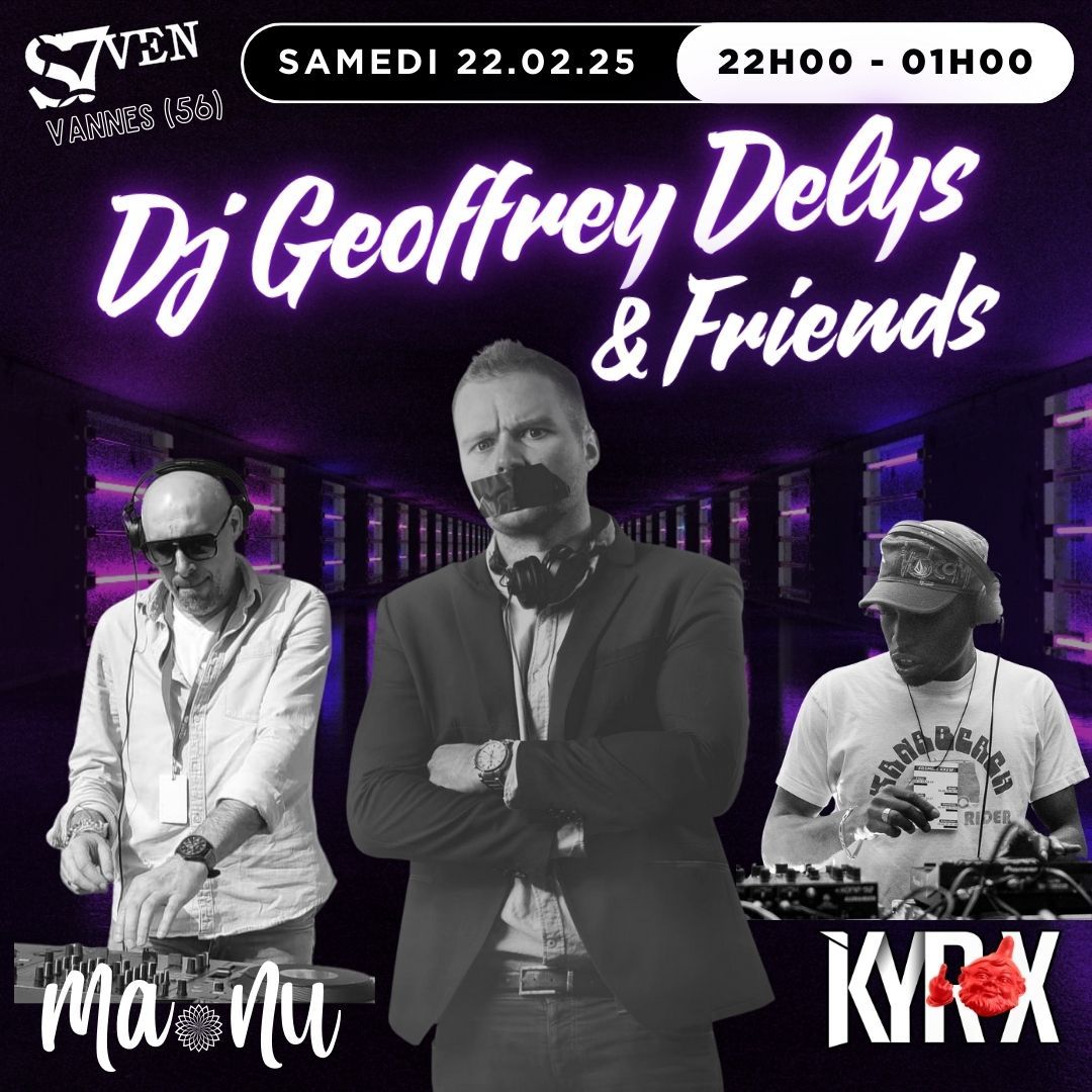 "La Mensuelle" revient au S7ven > Geoffrey Delys invite Kyr0x & MA-NU !