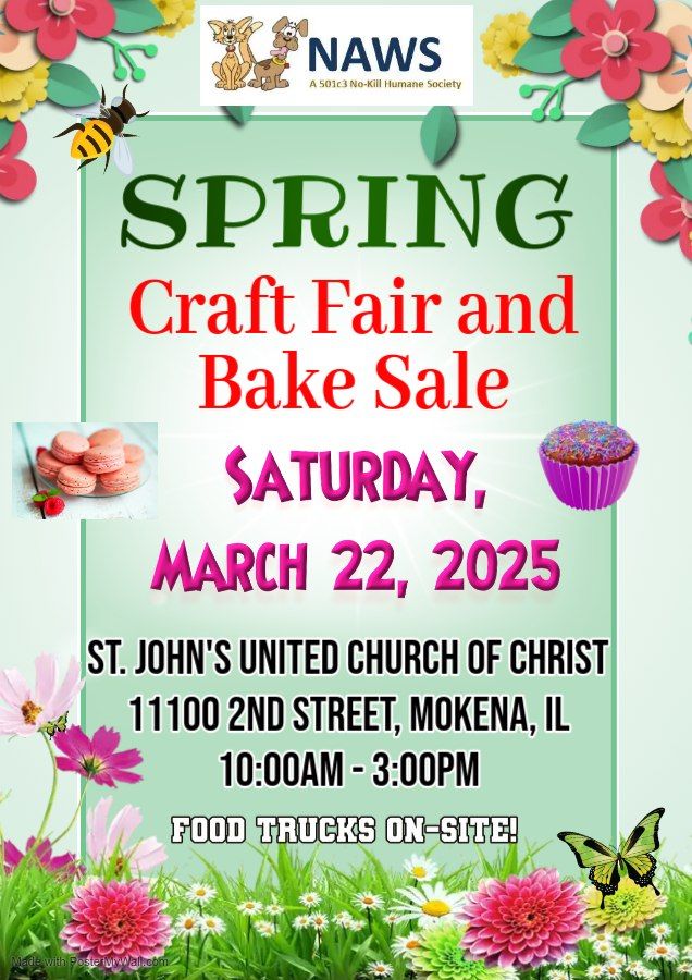 NAWS Spring Craft Fair and Bake Sale