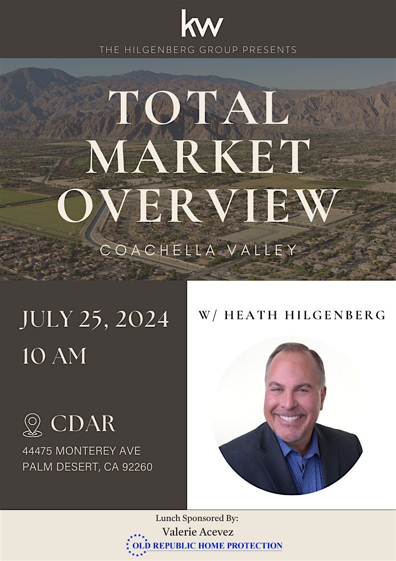 Total Market Overview: Coachella Valley
