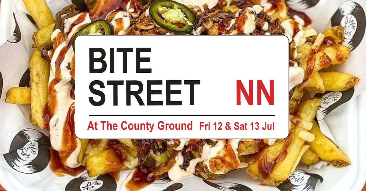 Bite Street NN, Northampton street food event, July 12 and 13