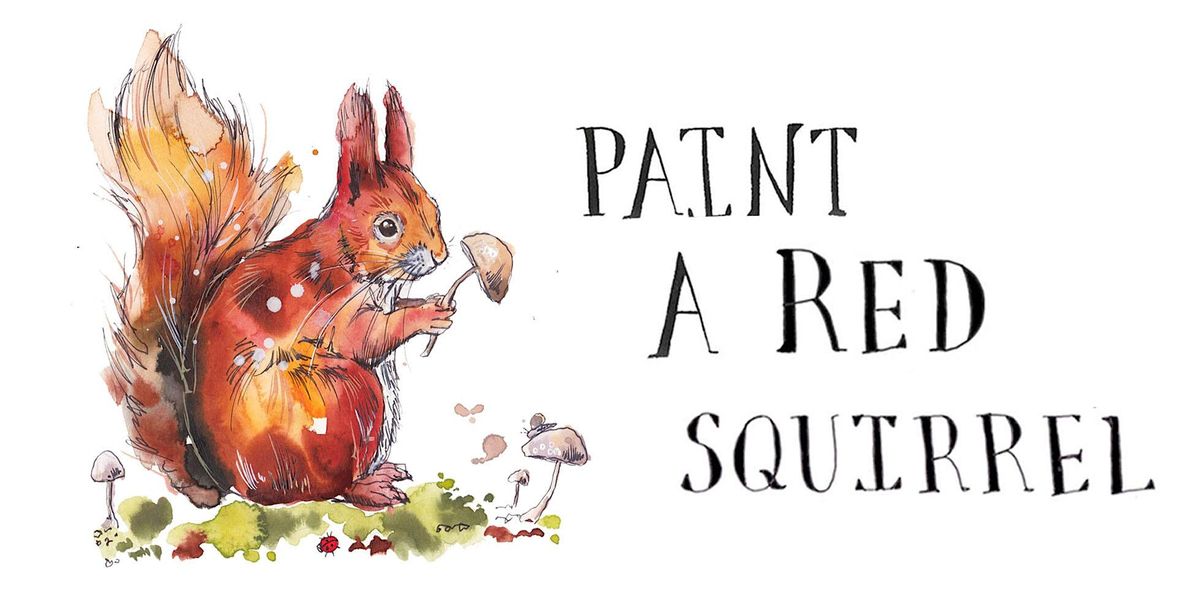 Watercolour Workshop: Paint an Autumnal Red Squirrel