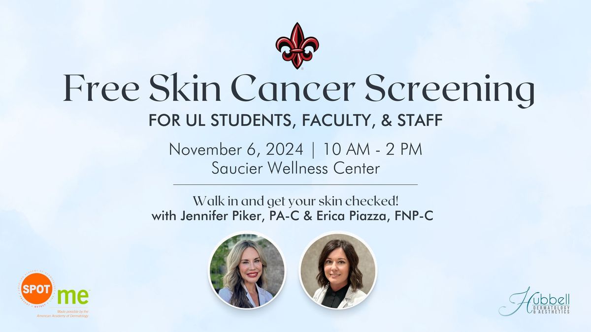 Free UL Skin Cancer Screening