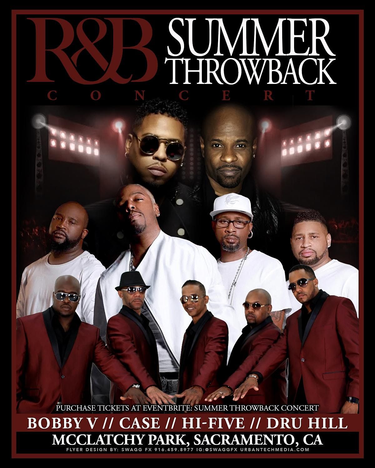 Summer R&B Throwback Concert, McClatchy Park, Sacramento, 14 August 2021