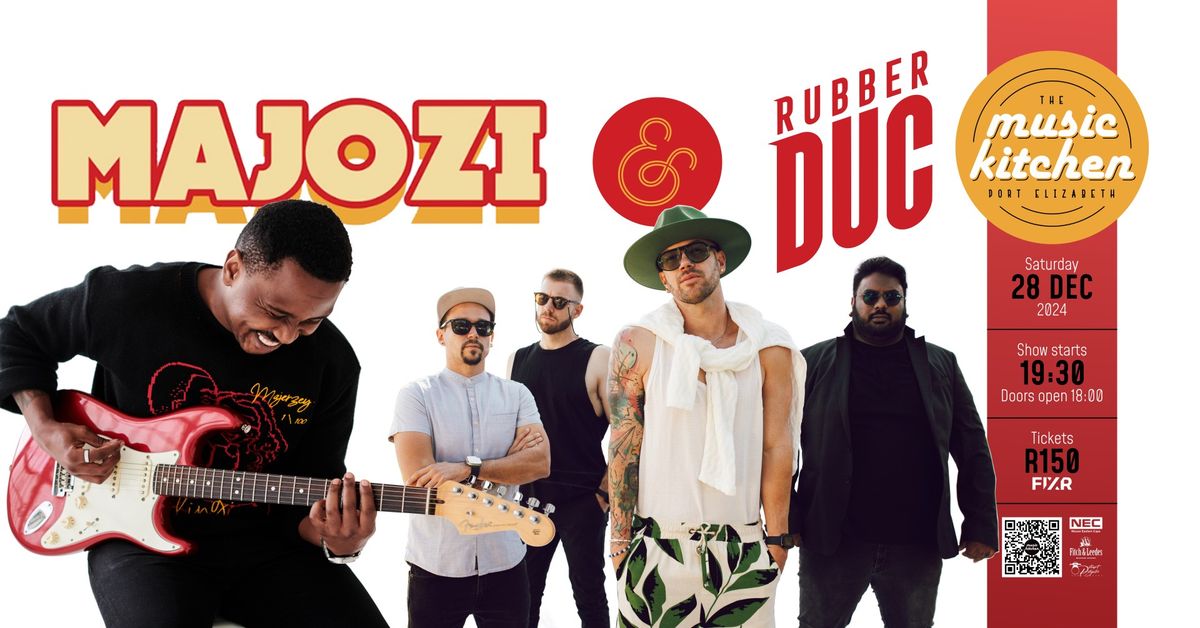 MAJOZI & RUBBER DUC live at The Music Kitchen 28th Dec 2024