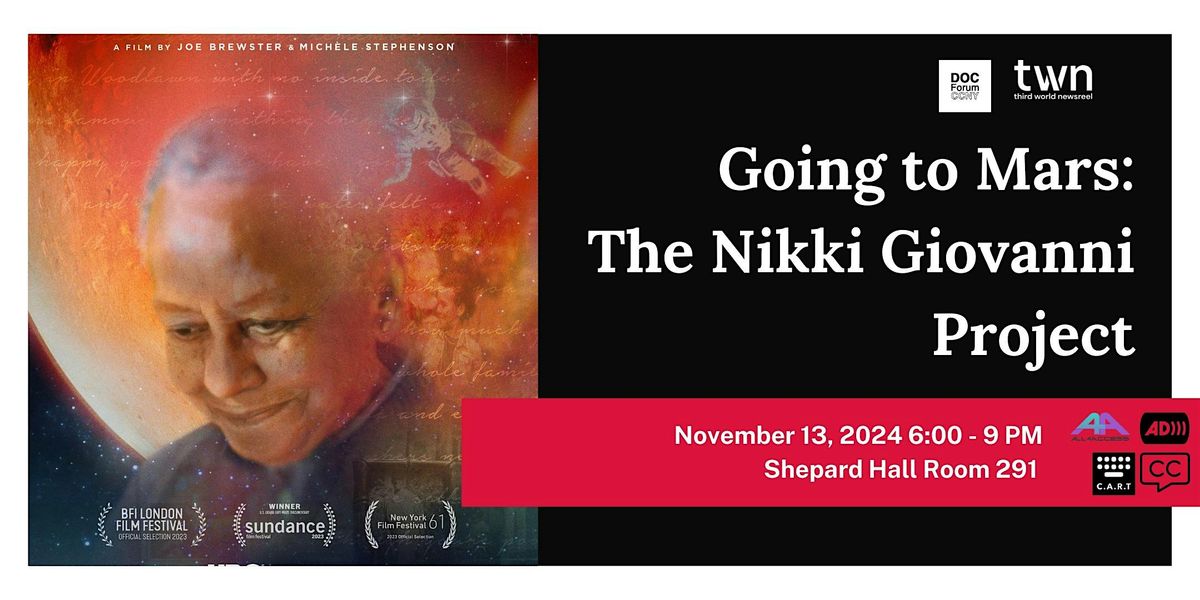 Going To Mars: The Nikki Giovanni Project