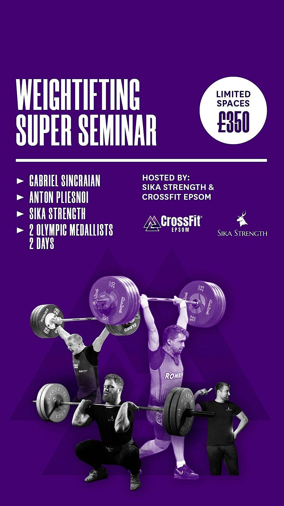 Weightlifting Super Seminar with Olympic Medallists