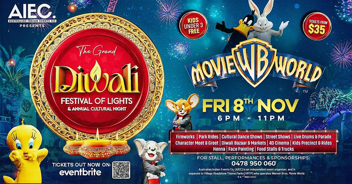 THE GRAND DIWALI AT WARNER BROS. MOVIE WORLD