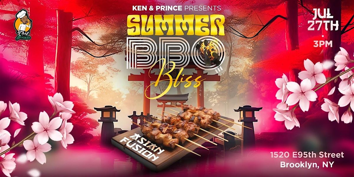 Summer BBQ Bliss --- Asian Fusion