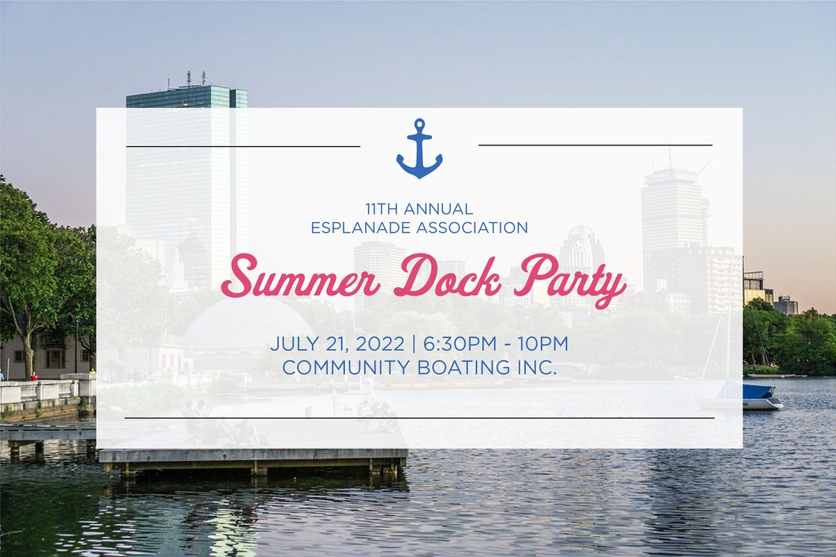 11th Annual Summer Dock Party