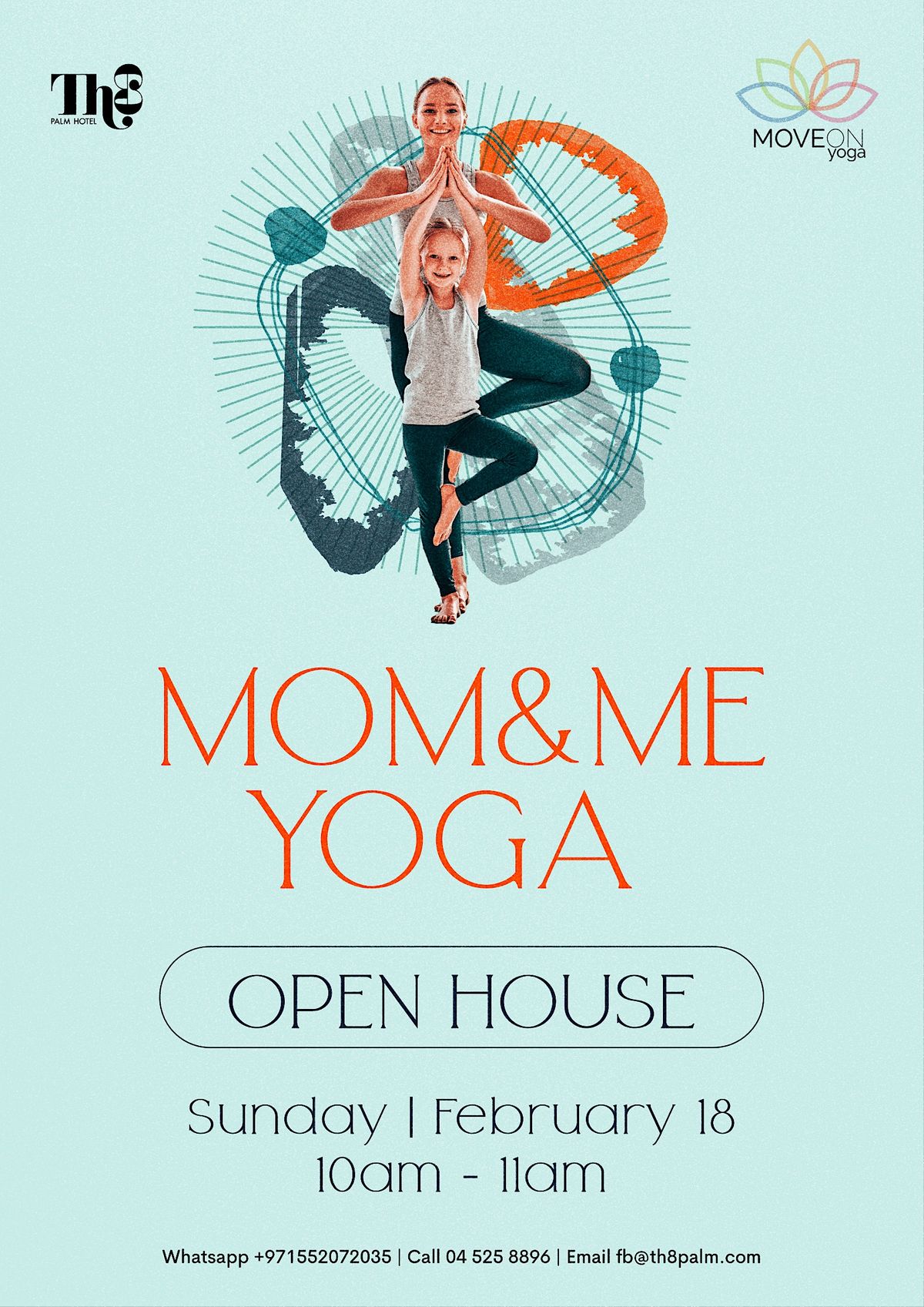 Mom&Me Yoga @ Th8  Open House Event