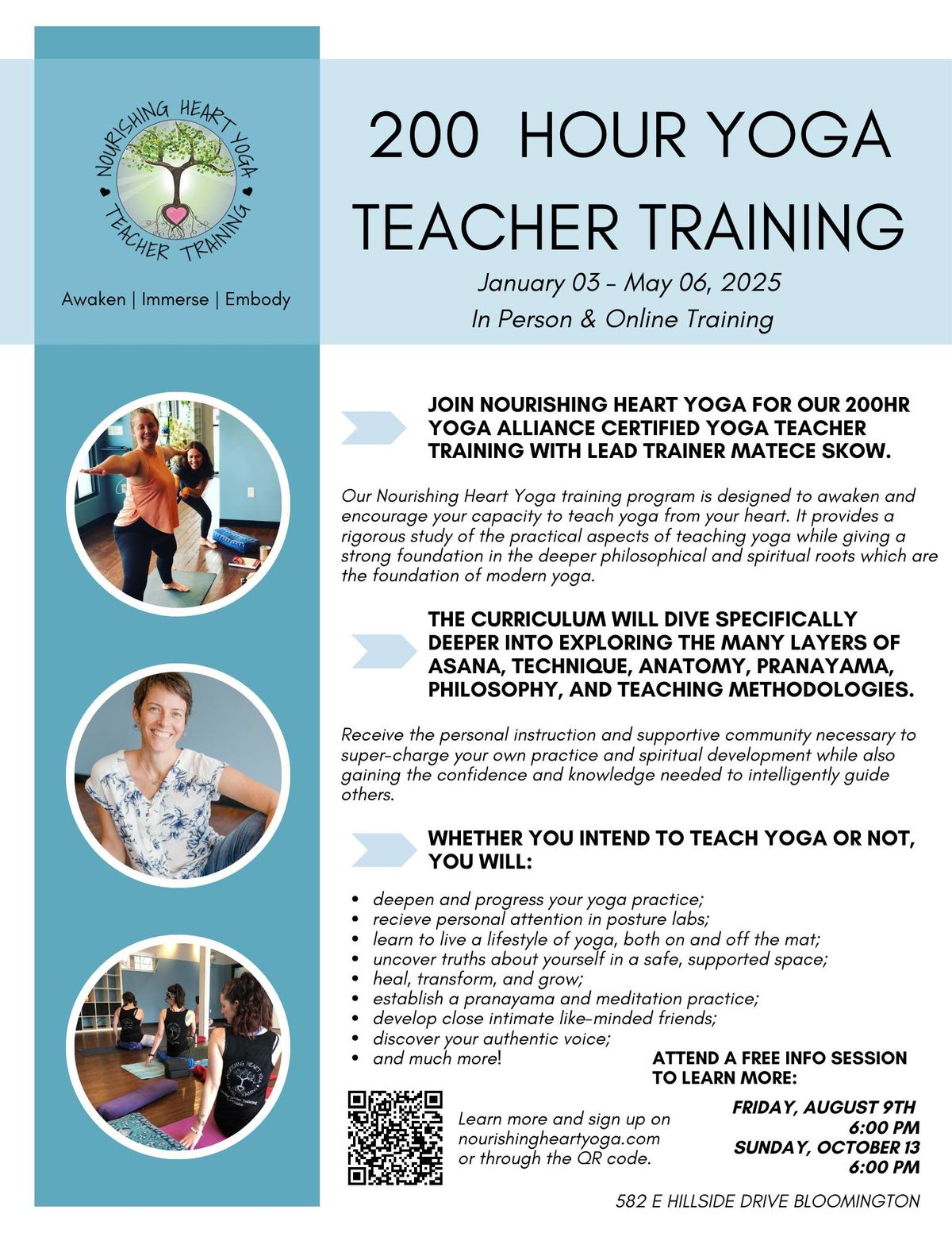 Nourishing Heart Yoga Teacher Training