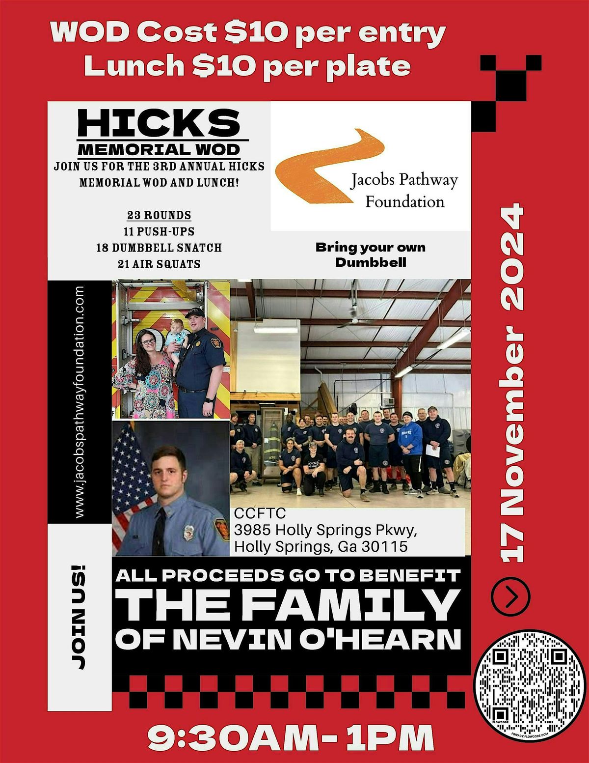 3rd Annual Hicks Memorial WOD