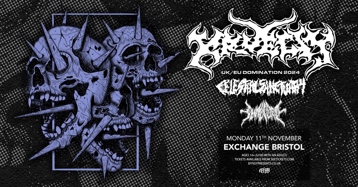 Kruelty plus Celestial Sanctuary and Slimelord at Exchange, Bristol