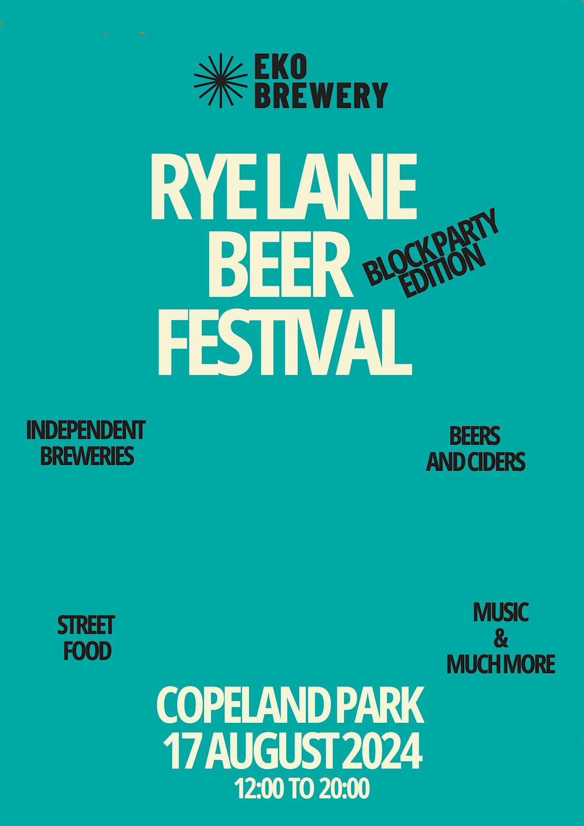 Rye Lane Beer Festival