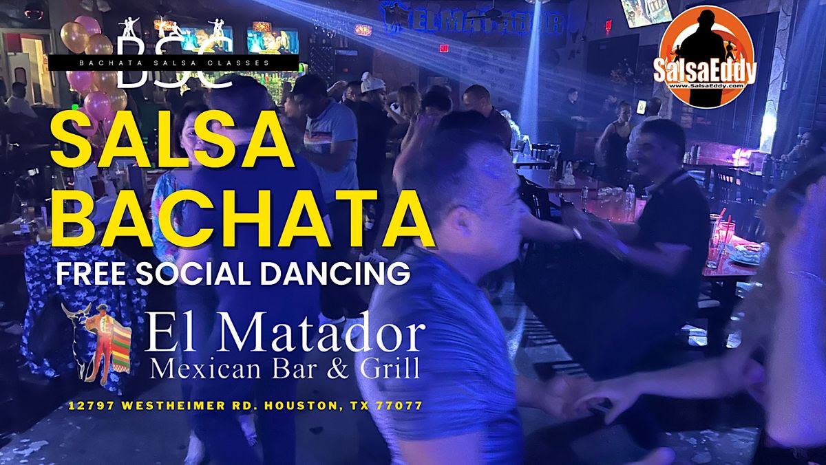 Thursdays in West Houston Area: Let's Dance! Bachata & Salsa Classes!