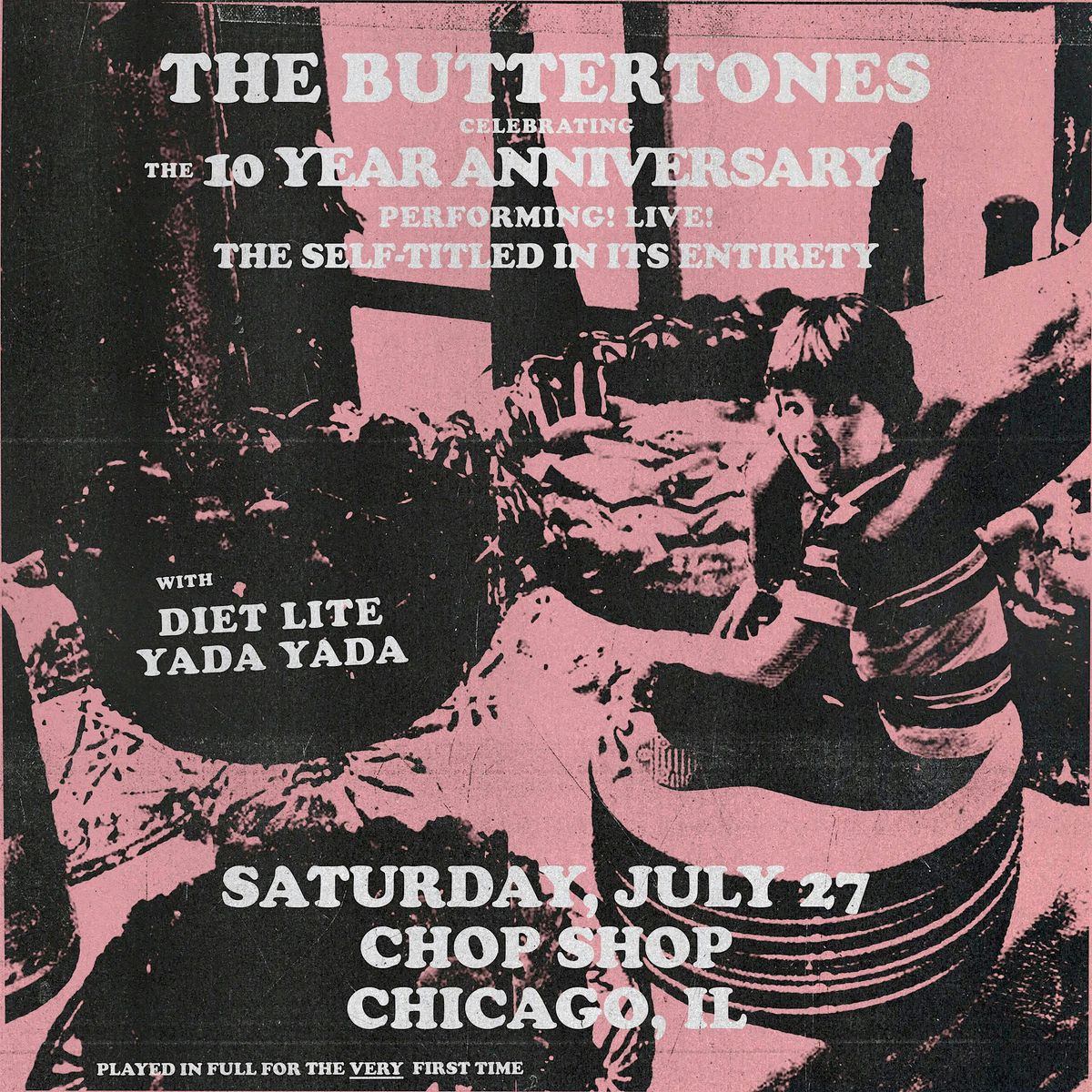 The Buttertones Self Titled 10 Year Anniversary