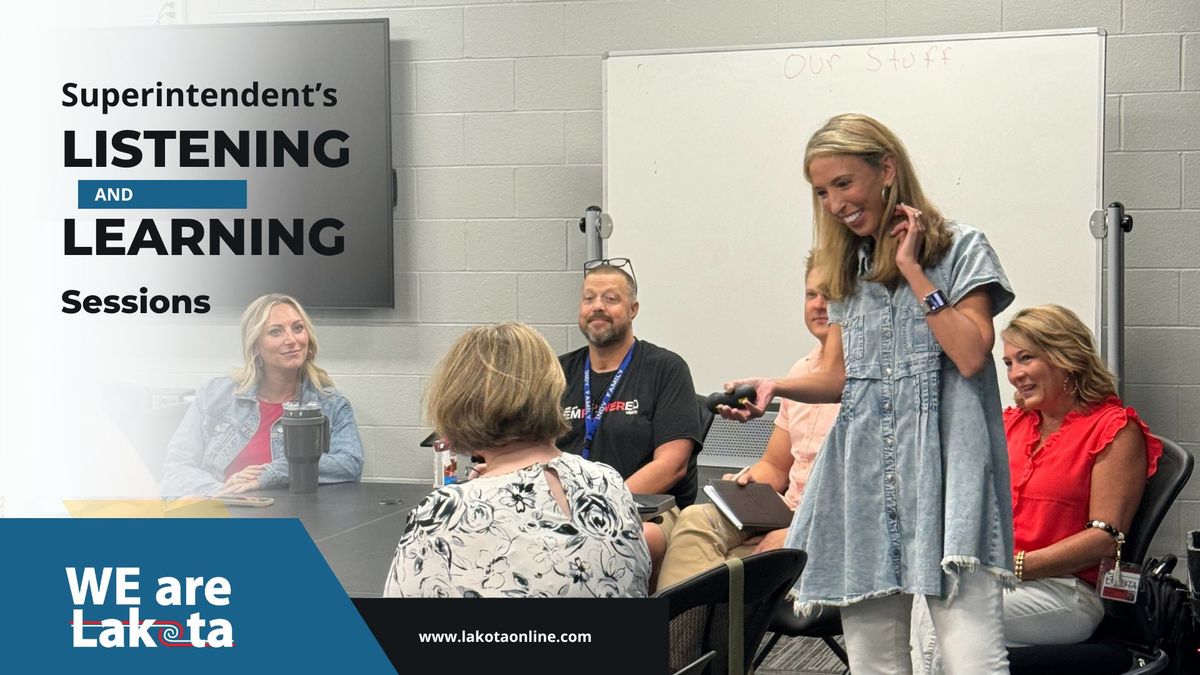 Superintendent's Community Listening and Learning Session