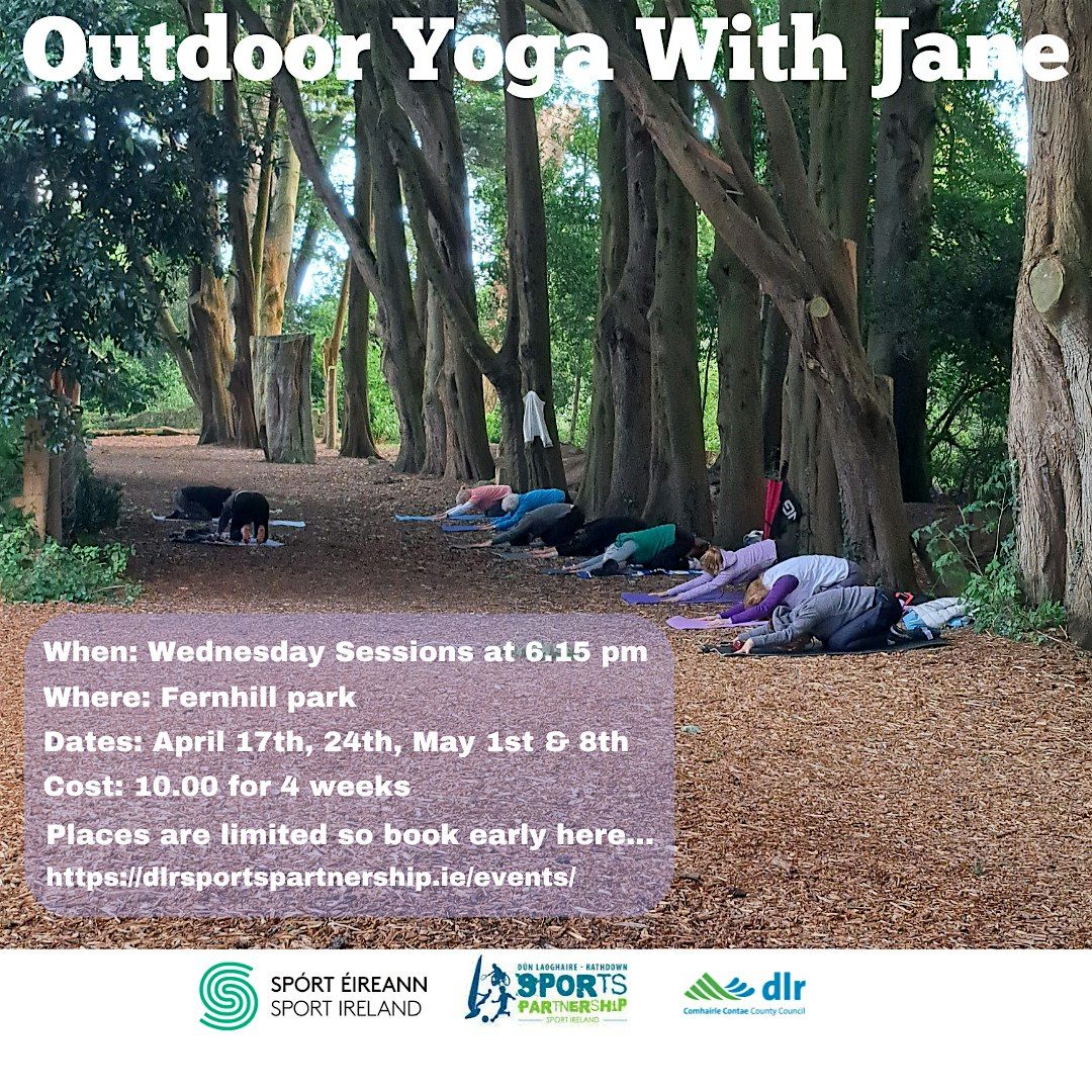 Outdoor Yoga with Jane in Fernhill Park