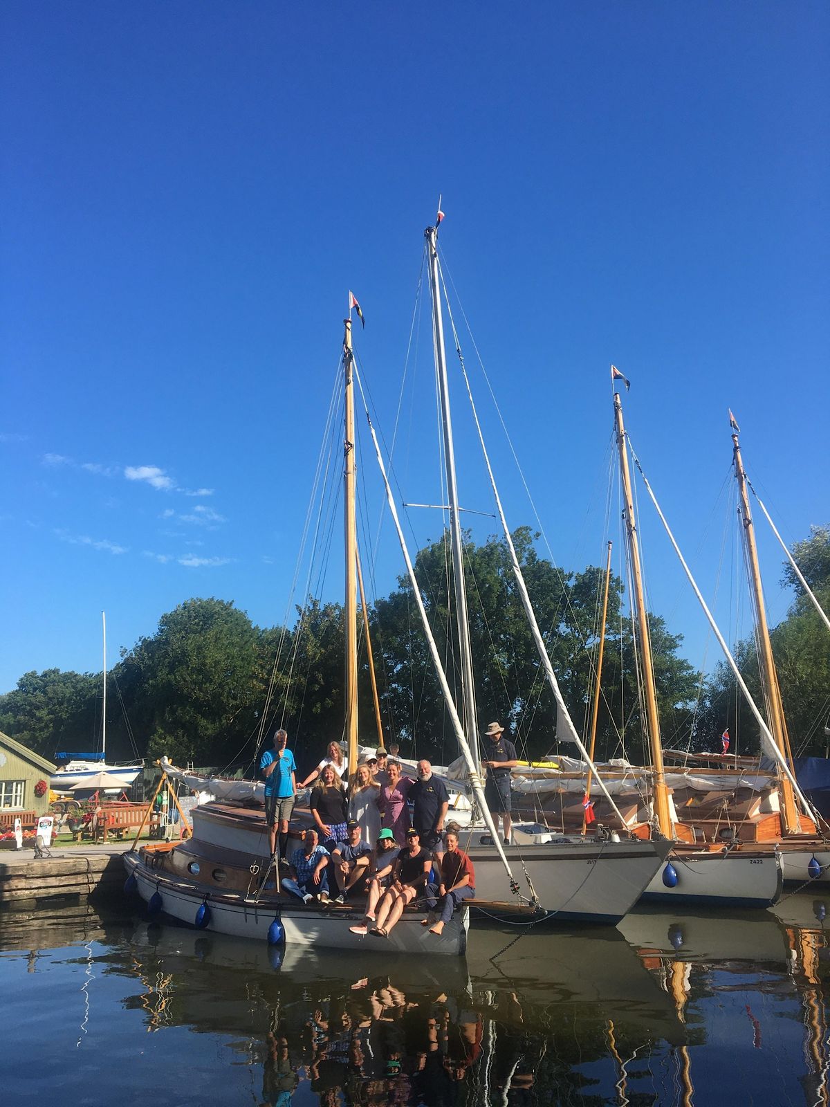 Summer Flotilla Holiday on the Norfolk Broads