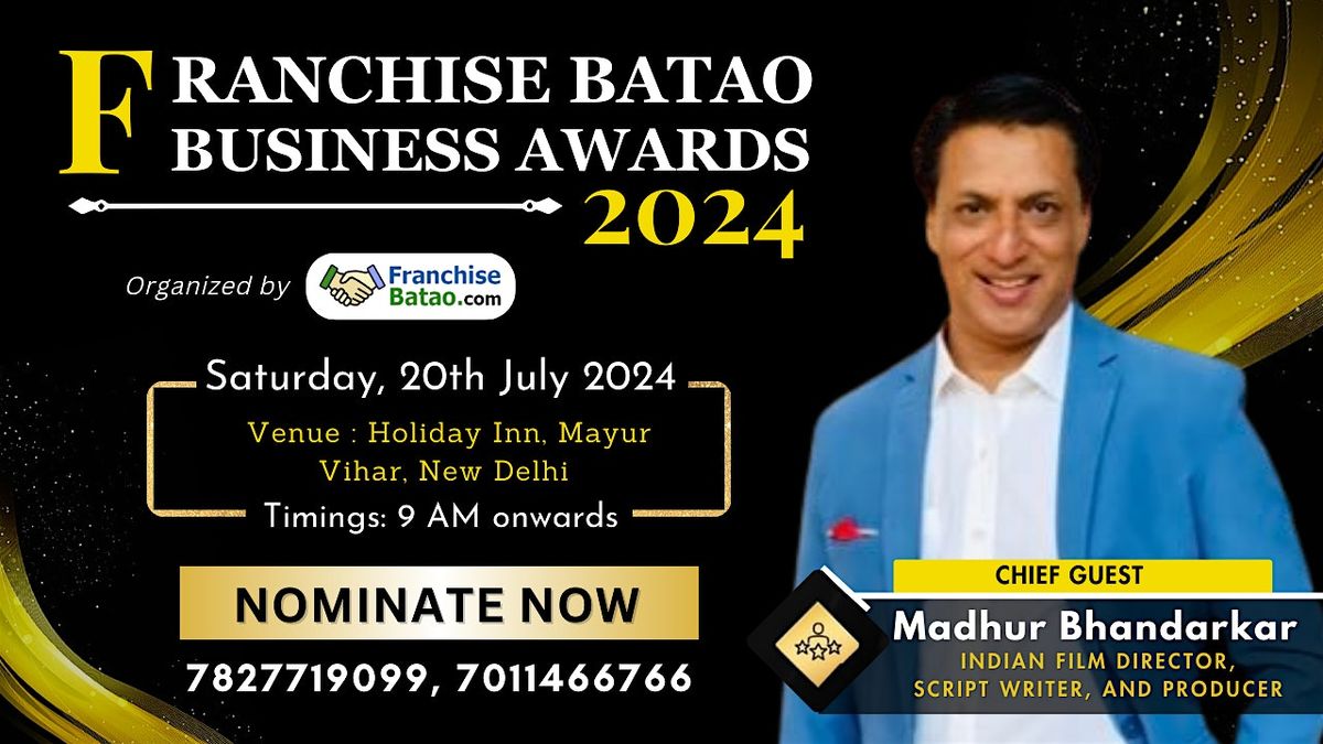 Franchise Batao Business Awards in Delhi