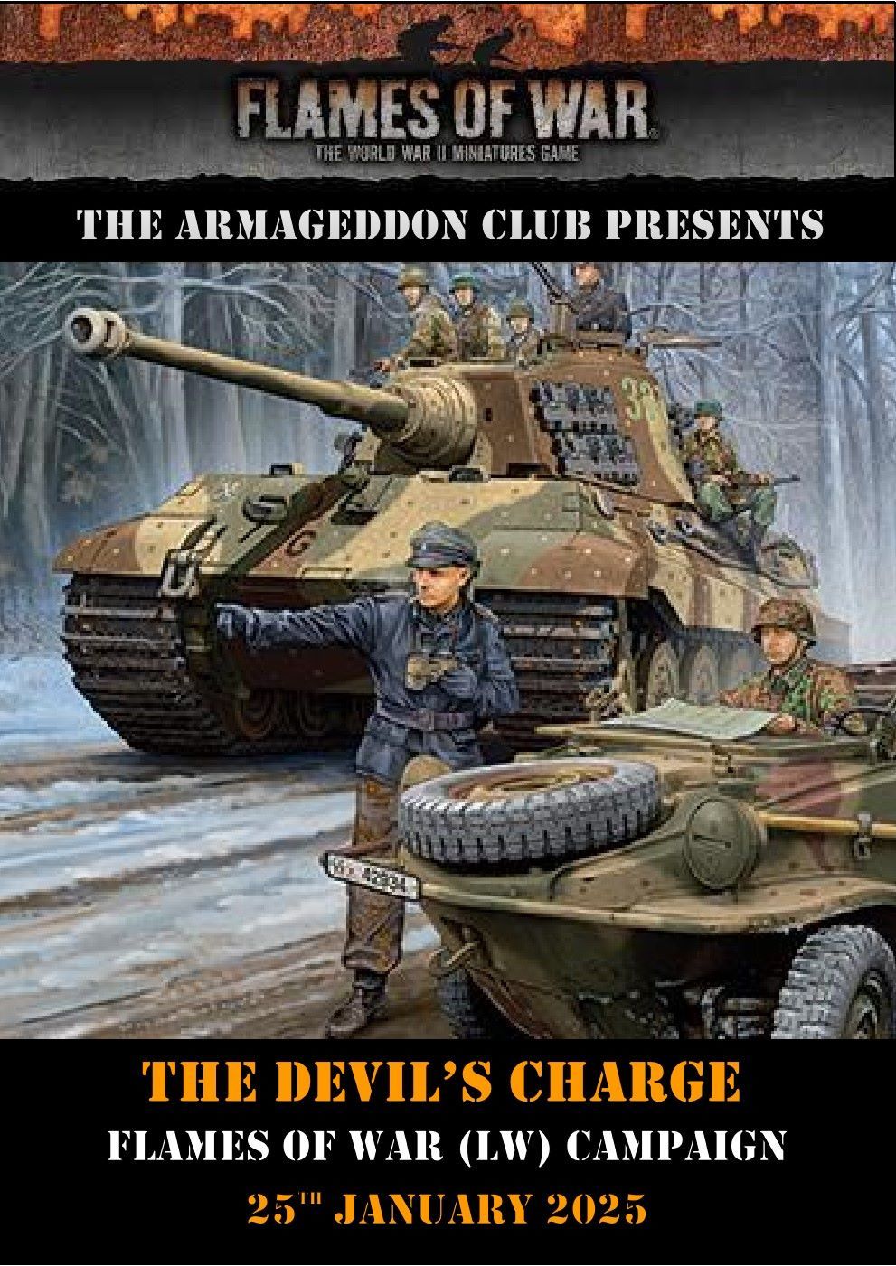 The Devils Charge - Flames of War (LW) Campaign Day