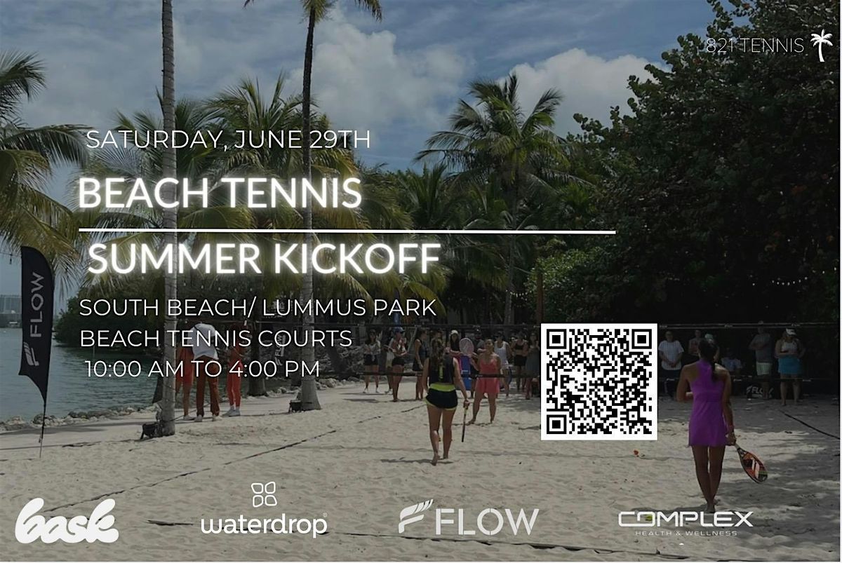 Beach Tennis Summer Kick OFF