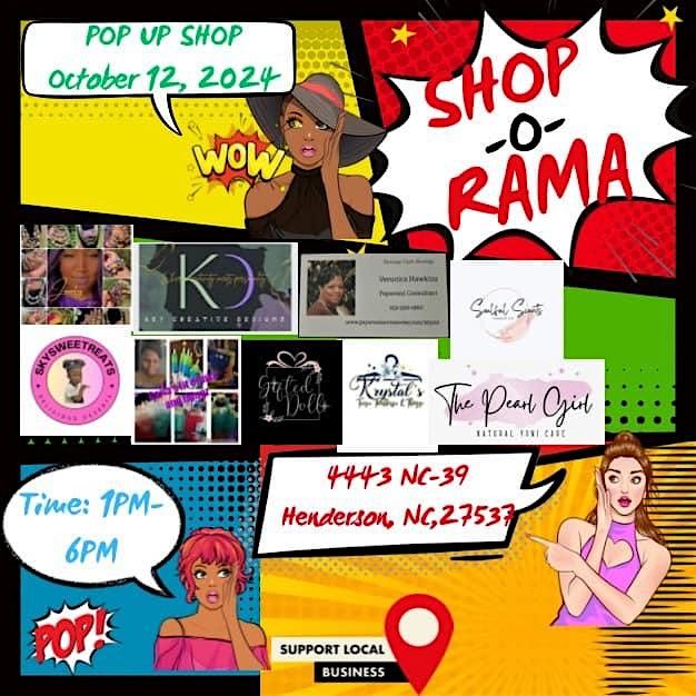 SHOP-O-RAMA POP UP SHOP