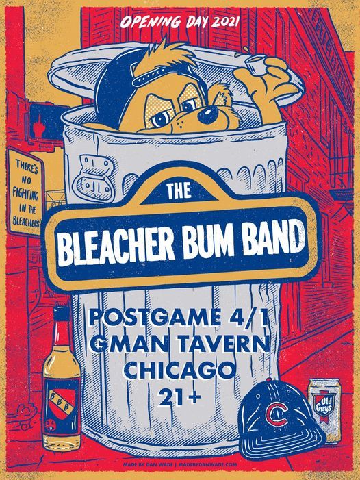 Bleacher Bum Band @ Gman in 2021