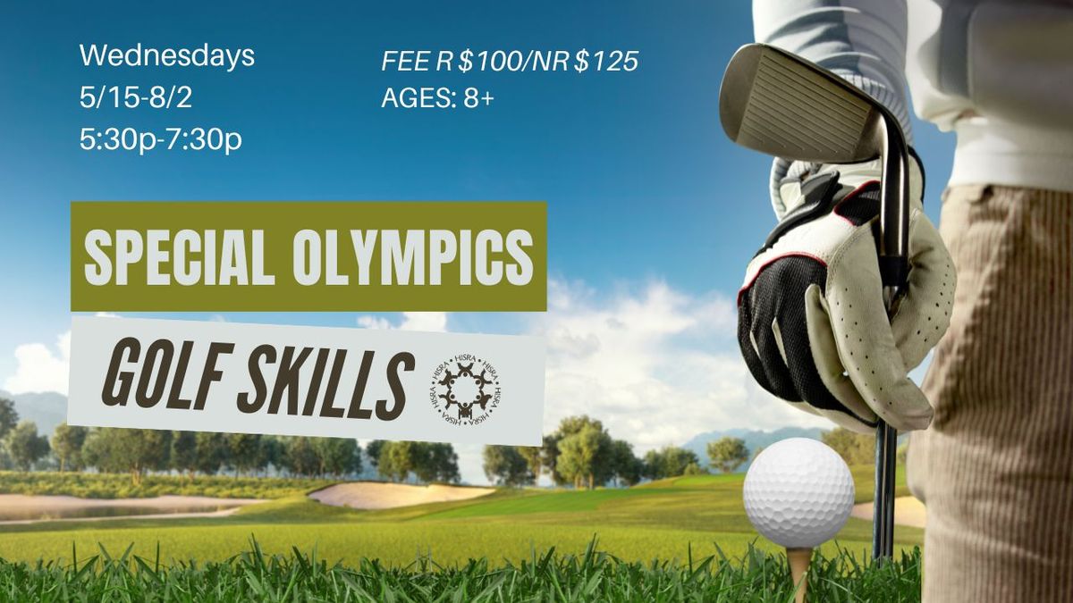 Special Olympics Golf Skills