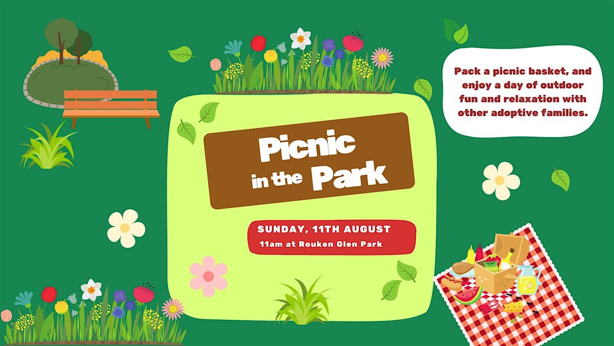 Family Picnic for Adopters and their children at Rouken Glen Park, Glasgow