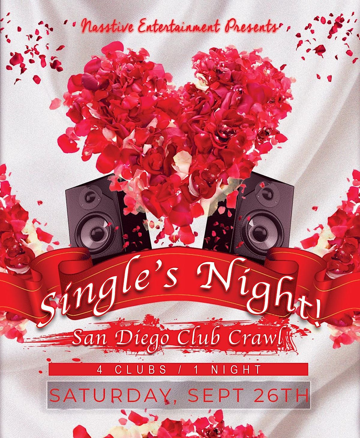 SINGLE'S NIGHT! Club crawl and social mixer - Saturday, December 9th!