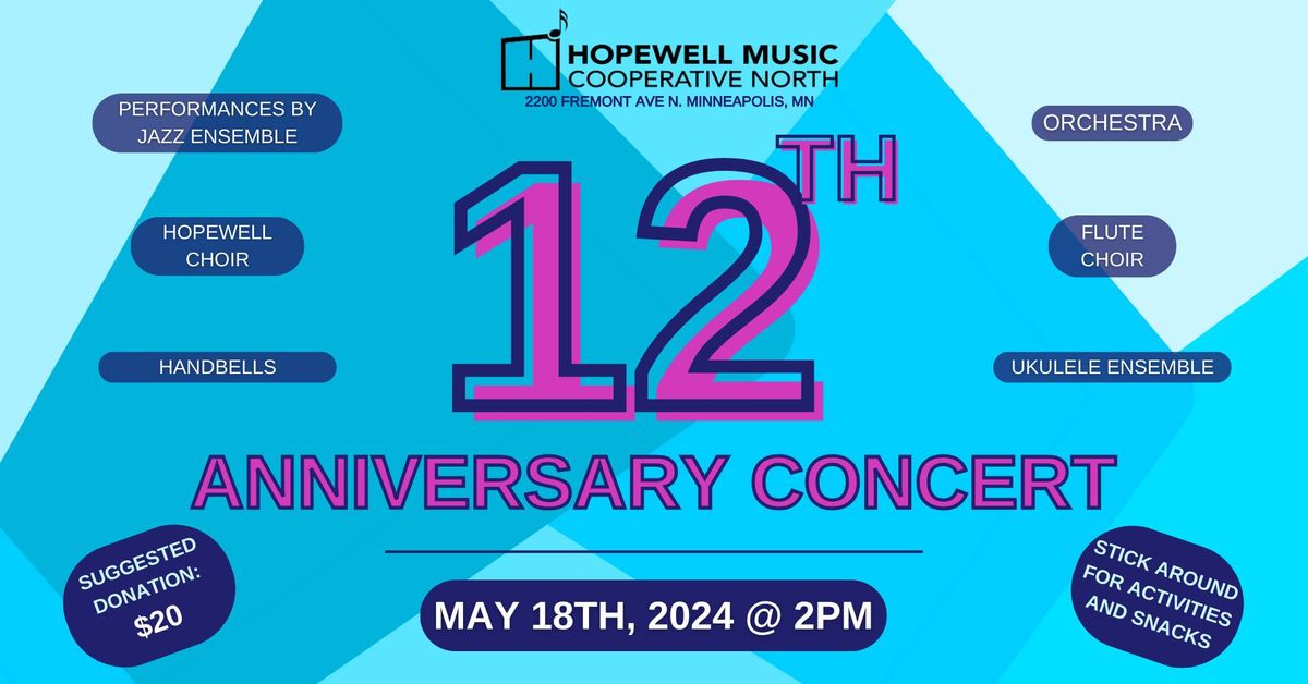12th Hopewell Anniversary Concert 