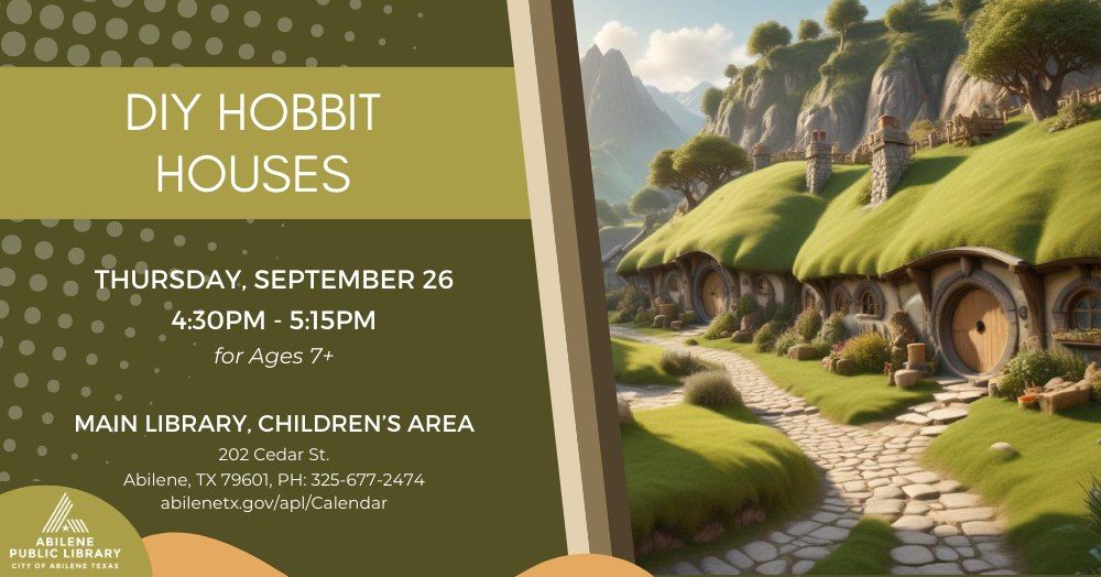 DIY Hobbit Houses (Main Library)