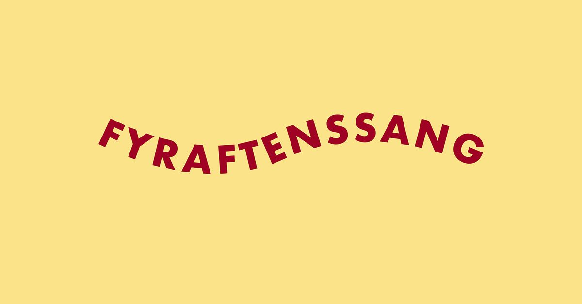 Fyraftenssang: Storbyen