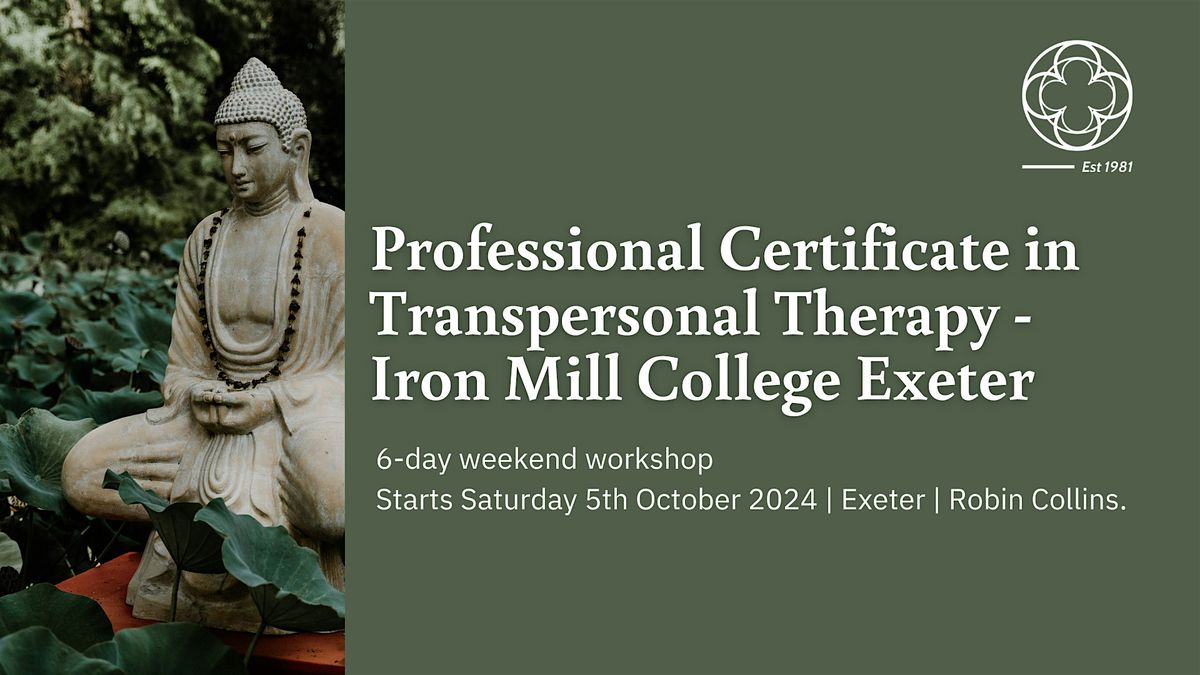 Professional Certificate in Transpersonal Therapy