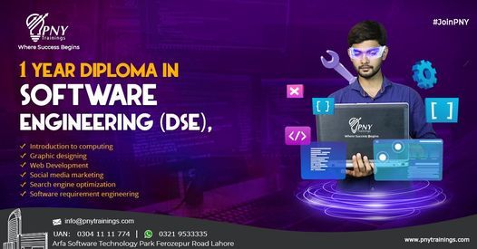 1 year Diploma in Software Engineering (DSE)