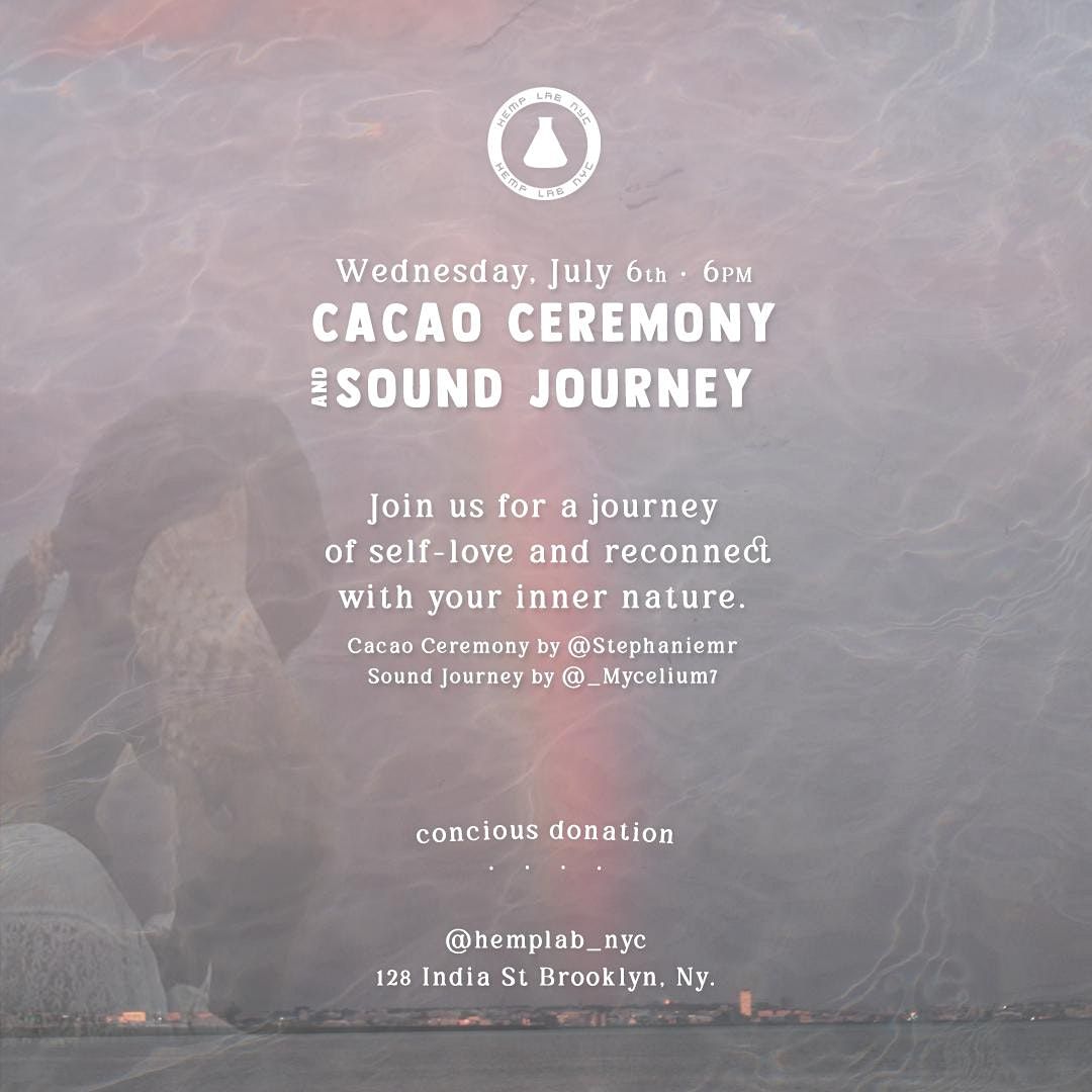 Cacao Ceremony and Sound Journey