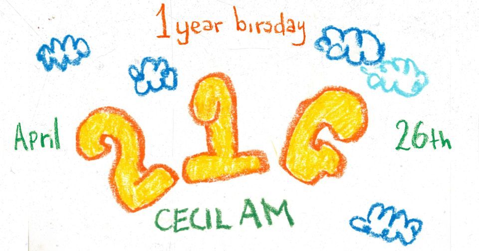 21G 1 YEAR Celebration x Cecil AM, KBH 