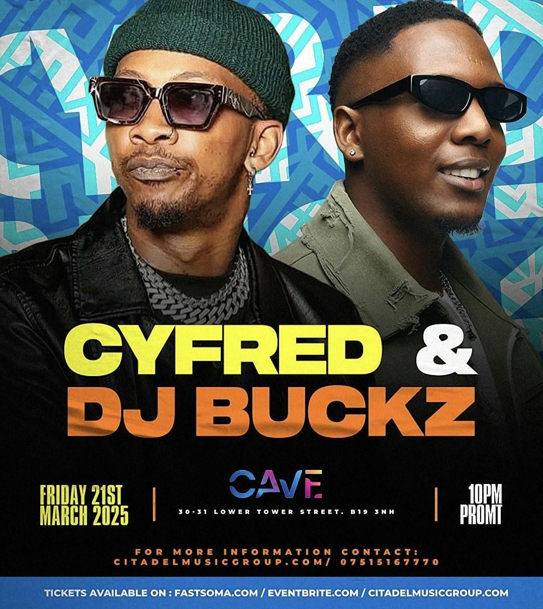 CYFRED &amp; DJ BUCKZ performing Live 