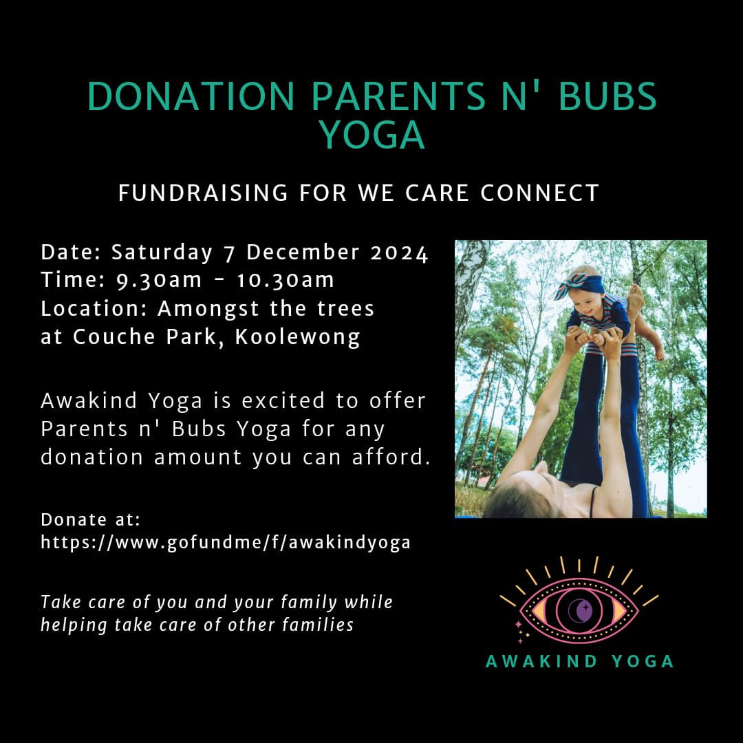 Donation Parents n' Bubs Yoga 