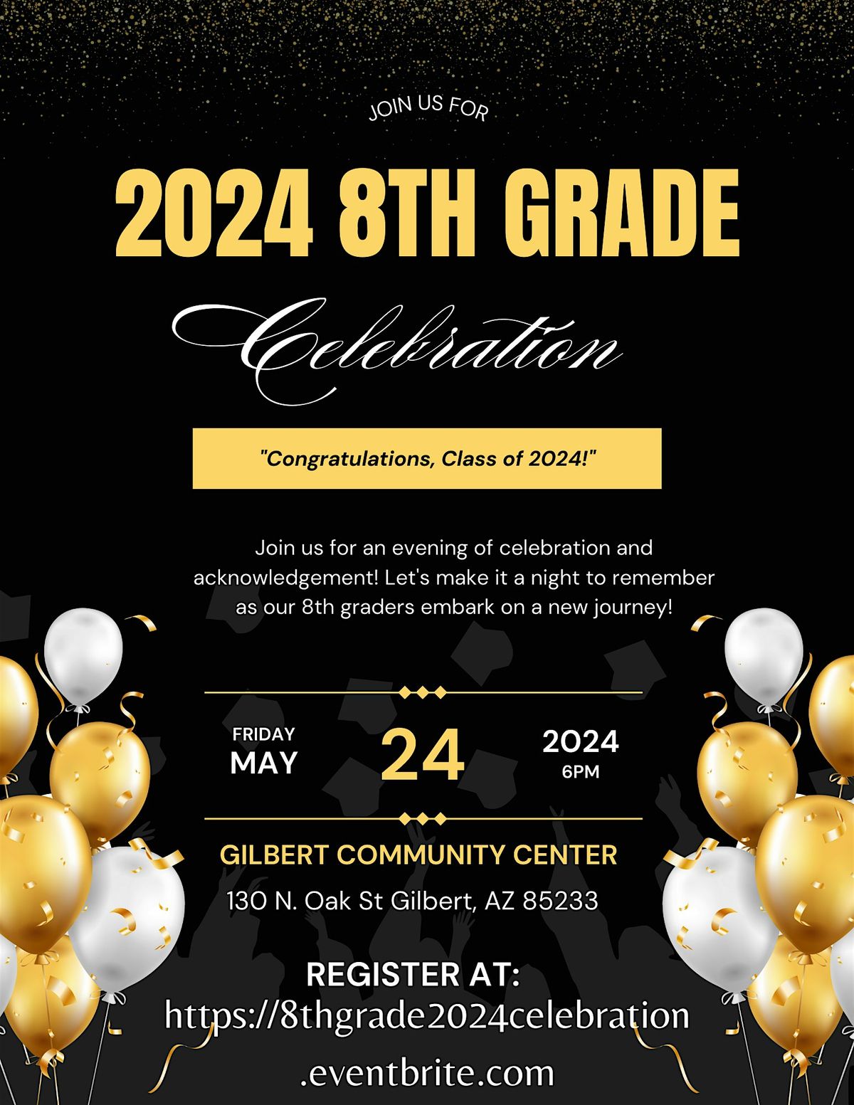 2024 8th Grade Celebration!!!