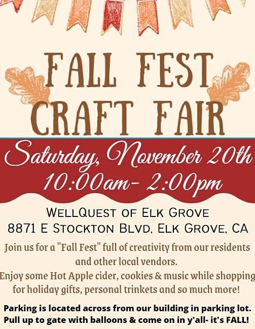 Fall Fest Craft Fair!