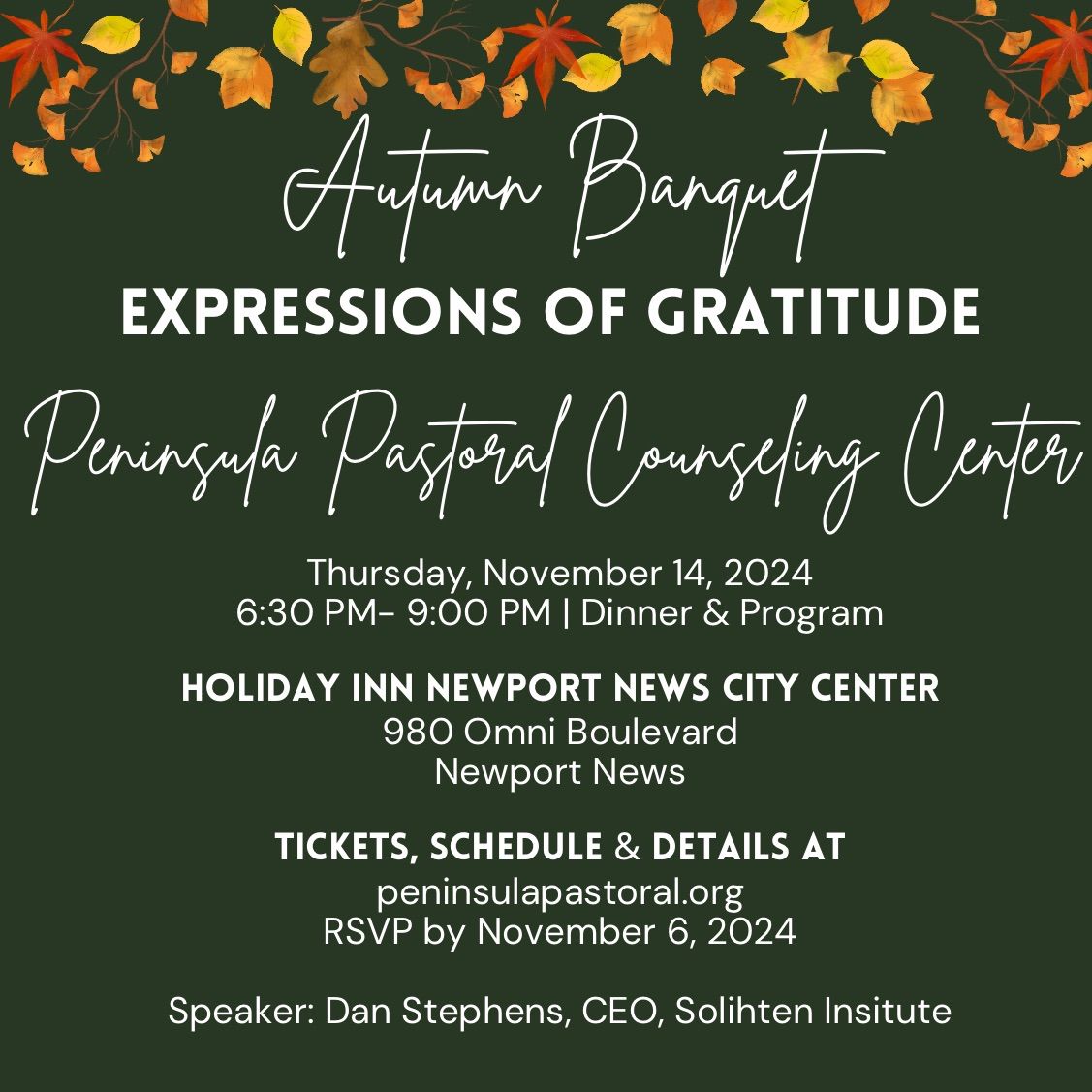 Autumn Banquet: Expressions of Gratitude