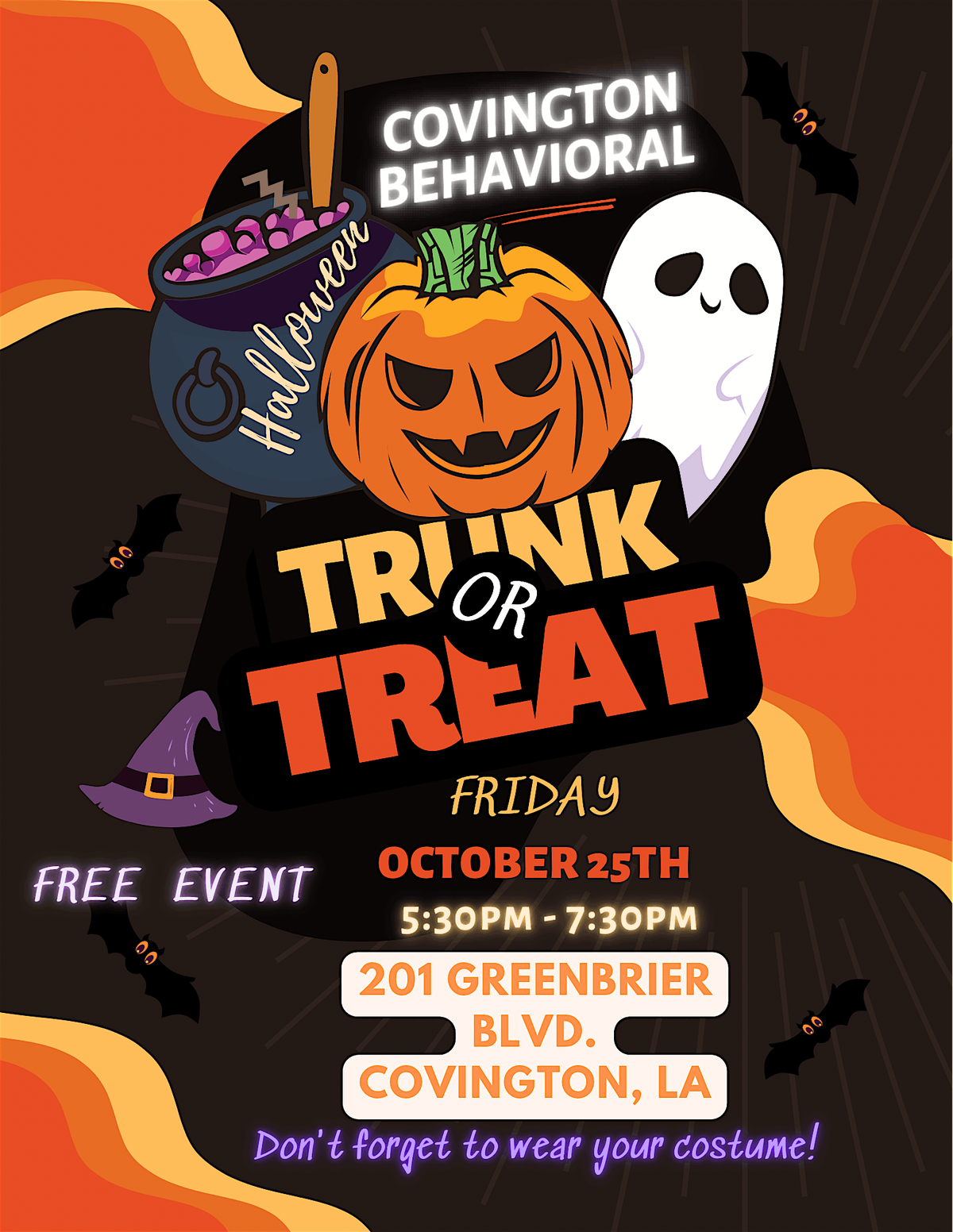 Covington Behavioral Trunk Or Treat