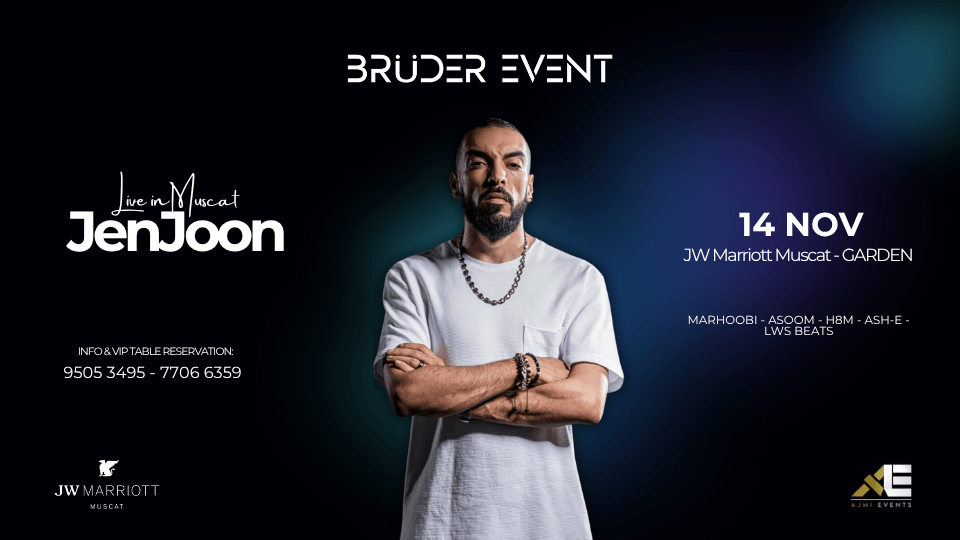 Jenjoon live at JW Marriott Hotel in Muscat