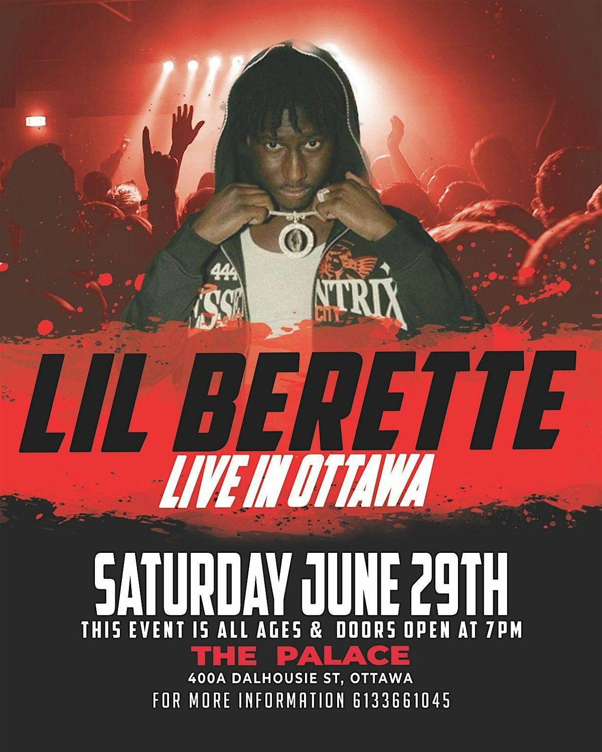 LIL BERETE LIVE IN CONCERT OTTAWA ALL AGES